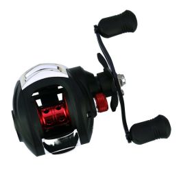 Fishing Gear Magnetic Brake Water Drop Wheel (Option: AK201 black and red left hand)