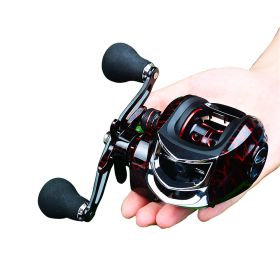 Metal wire cup fishing reel (Option: Red-Right hand type)