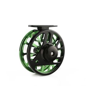 Fly fishing wheel CNN cutting fly wheel (Option: Green-A5)