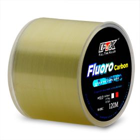 Nylon Thread Multicolor Fishing Line 120 M (Option: Light Yellow-Number1)