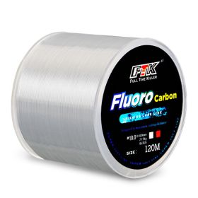 Nylon Thread Multicolor Fishing Line 120 M (Option: White-Number3)